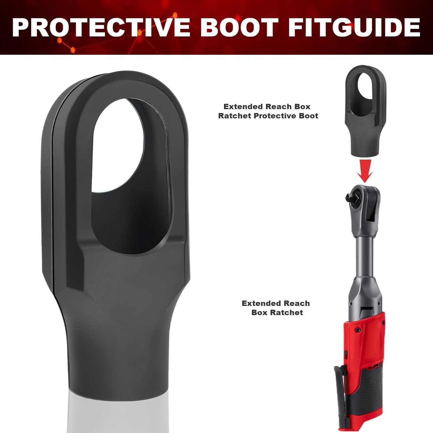 Protective Boot 49-16-3050 High Speed Ratchet Protective Boot for 12V Inside…