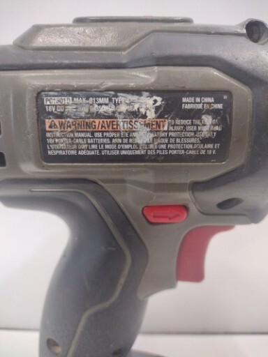Porter Cable PC1801D Cordless 18 volt 1/2&Prime; Drill Driver Tool Only Tested Works