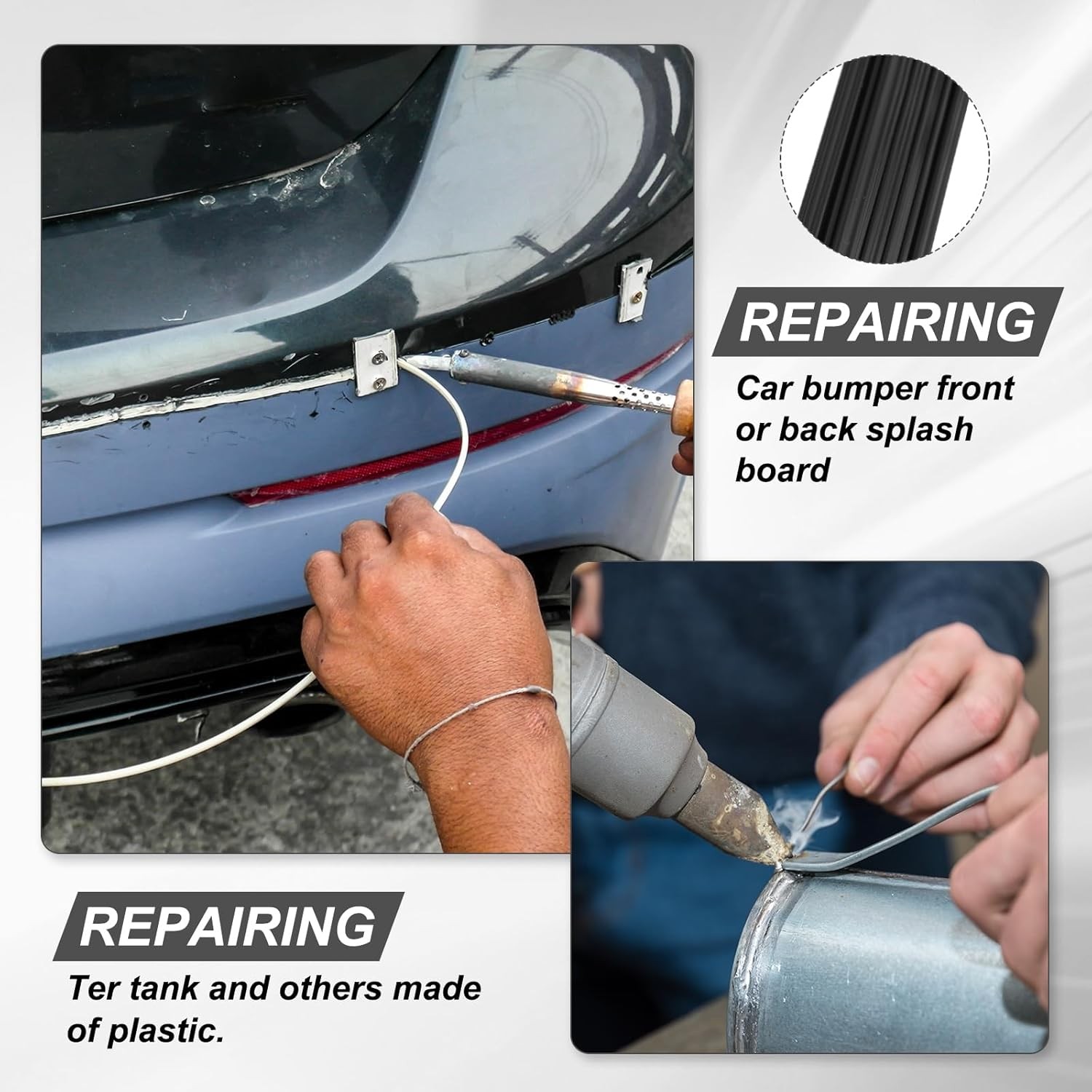 Plastic Welding Rods High-Strength Waterproof Repair Kit For Plastic Welder