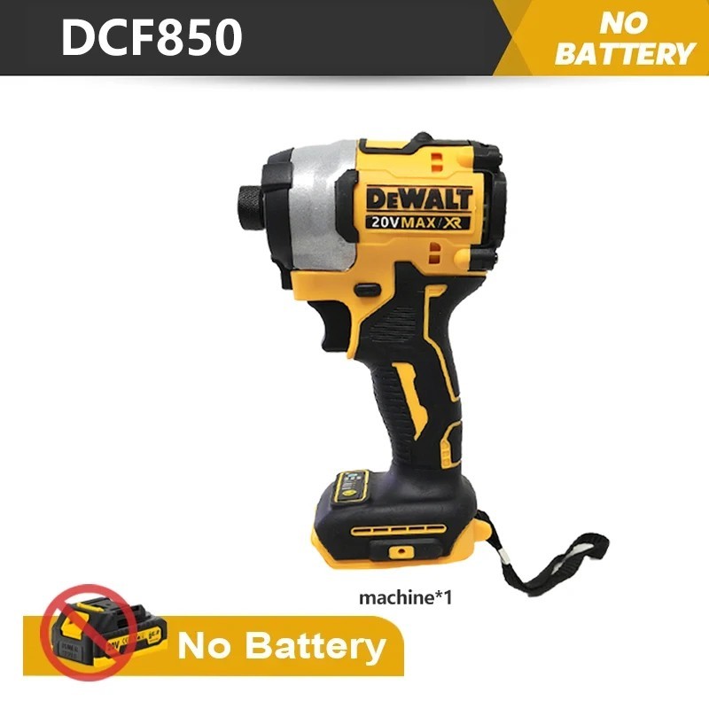 DEWALT DCF850 20V Brushless Cordless Impact Driver 3250RPM High Torque Tool
