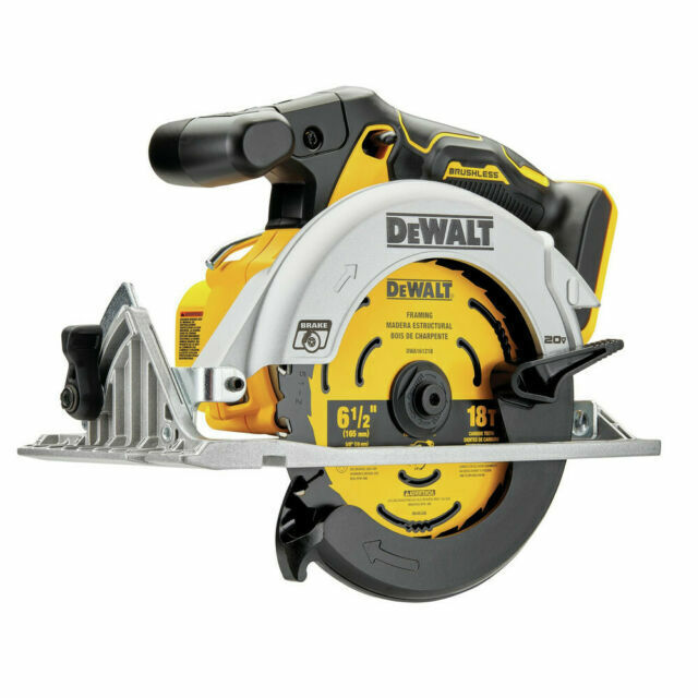 DCS565B DEWALT 20-Volt MAX Cordless Brushless 6-1/2 in Circular Saw Tool-Only