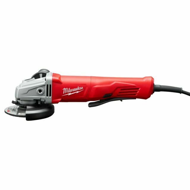 6141-31 11 Amp Corded 4-1/2 in. Small Angle Grinder Paddle No-Lock