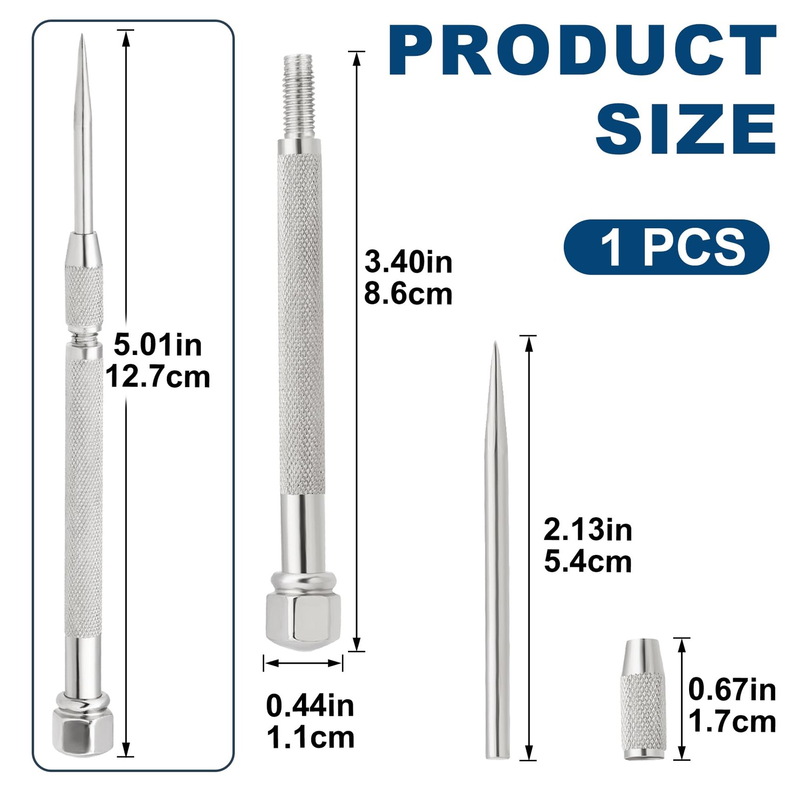 Pocket Scriber Tool, Carbide Steel Metal Engraving Pen with Carbide Tip for W…
