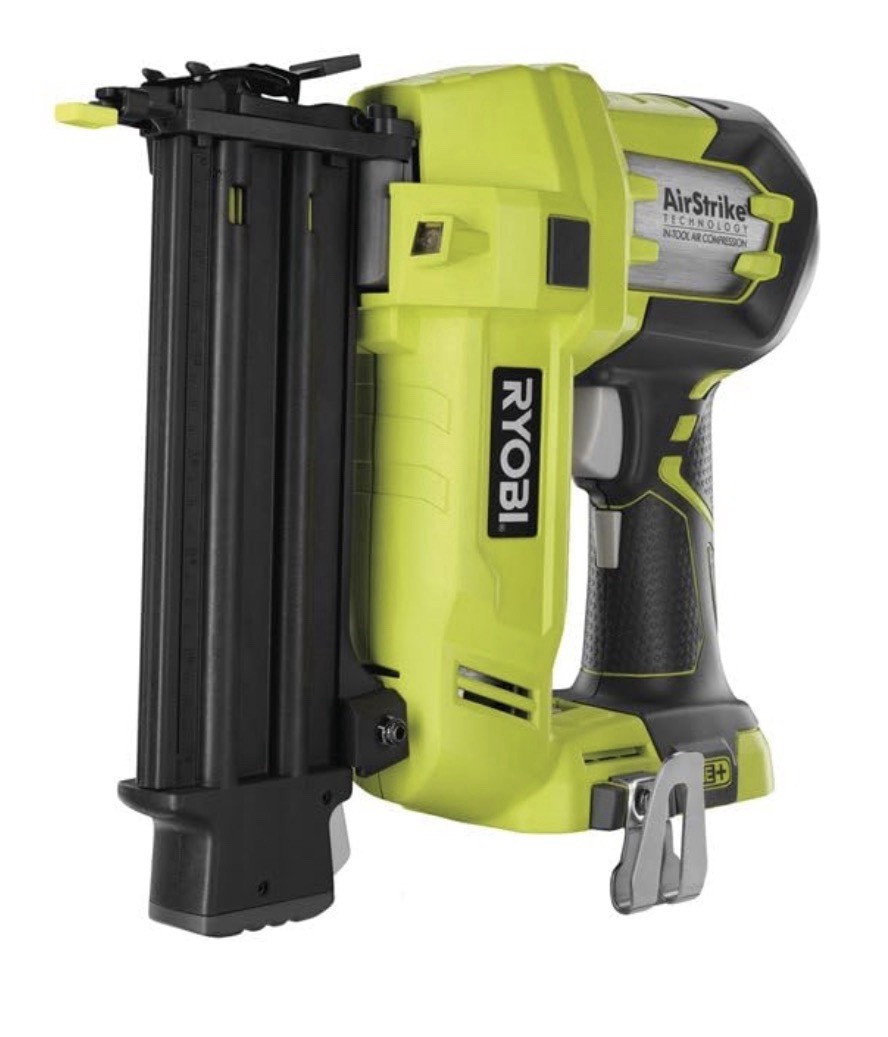 RYOBI ONE+ 18V AirStrike 18-Gauge Brad Nailer Tool Only P321