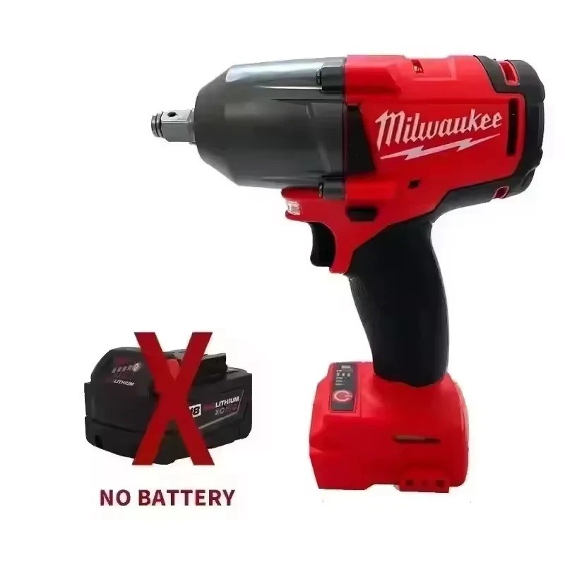 18V Cordless Brushless Impact Wrench 1300Nm High Torque Car Tool