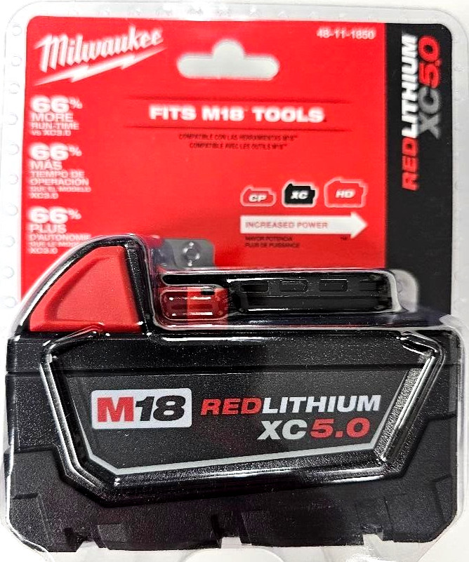 NEW N BOX Milwaukee M18 Fuel 2836-20 Multi-Tool, (1) 5.0 Battery Oscillating 18V