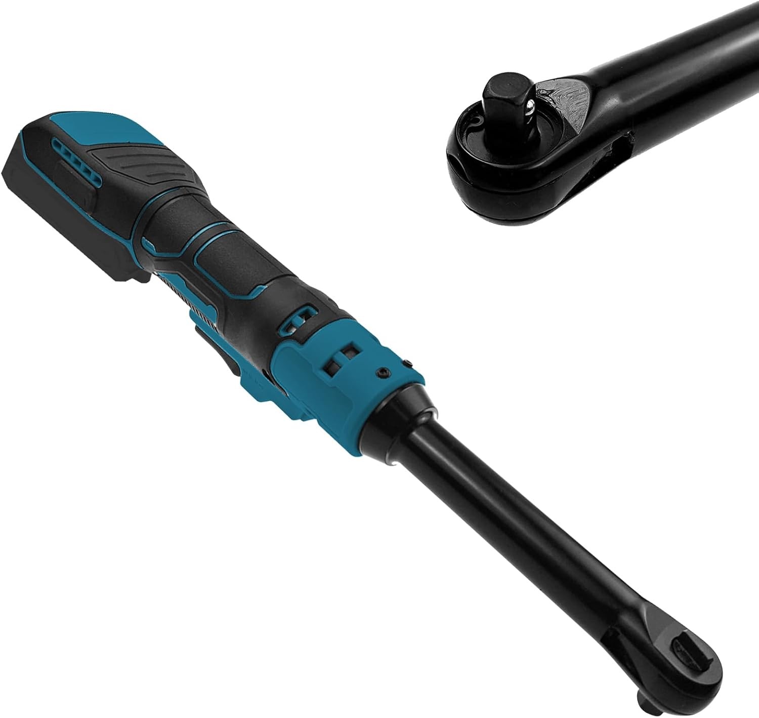 3/8&Prime; Extended Cordless Ratchet Wrench for Makita 18V Battery, 320 RPM,80 N.m Ele
