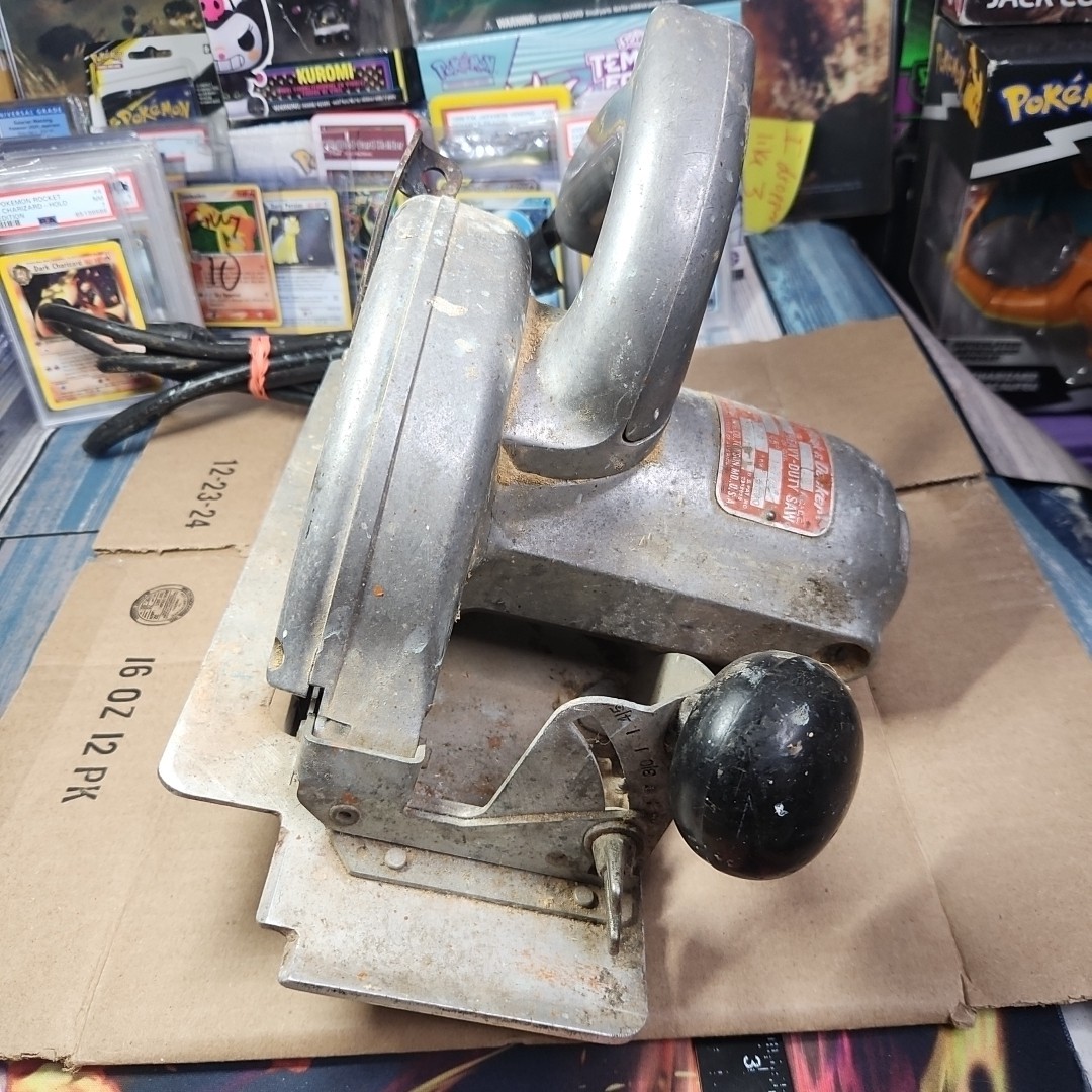 Black & Decker U377 Professional Heavy Duty Metal Body Circular Saw Tested 665