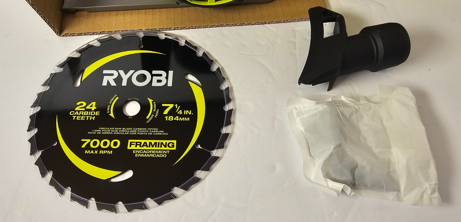 RYOBI ONE+ HP 18V Brushless Cordless 7-1/4 in. Circular Saw (Tool Only)