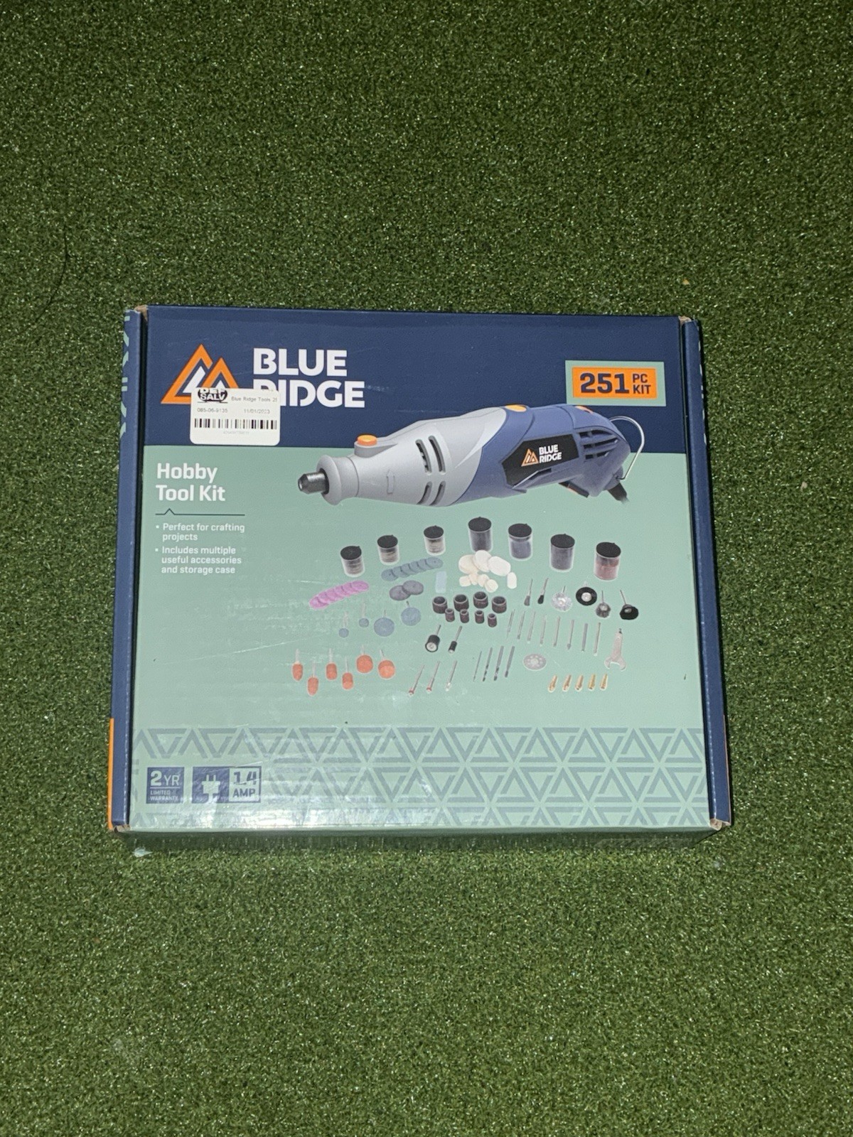 Blue Ridge Tools 1.4Amp Detail BR3001U Compact Design 251pc Kit Open Box New