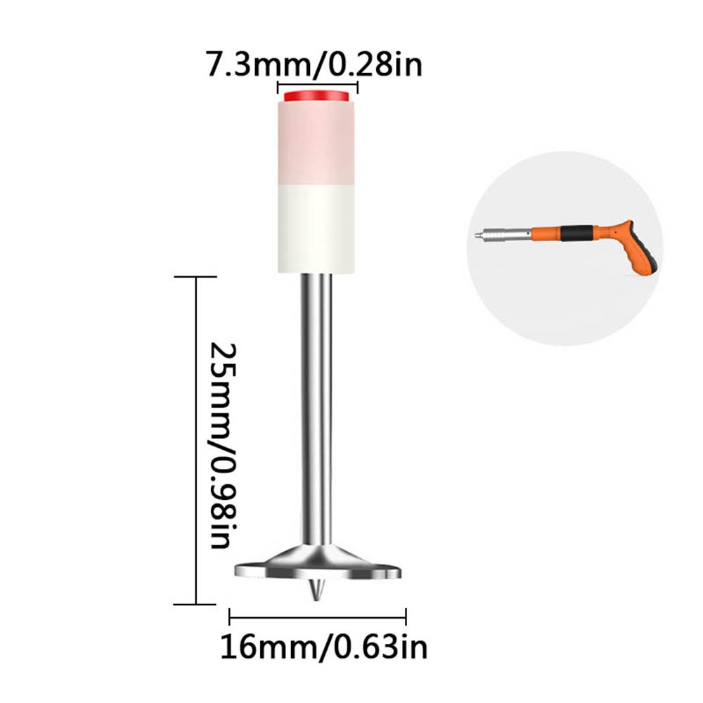 300x Mini Manual Steel Nail Rivet Tool Concrete Nailer DIY Wall For Nail Gun US