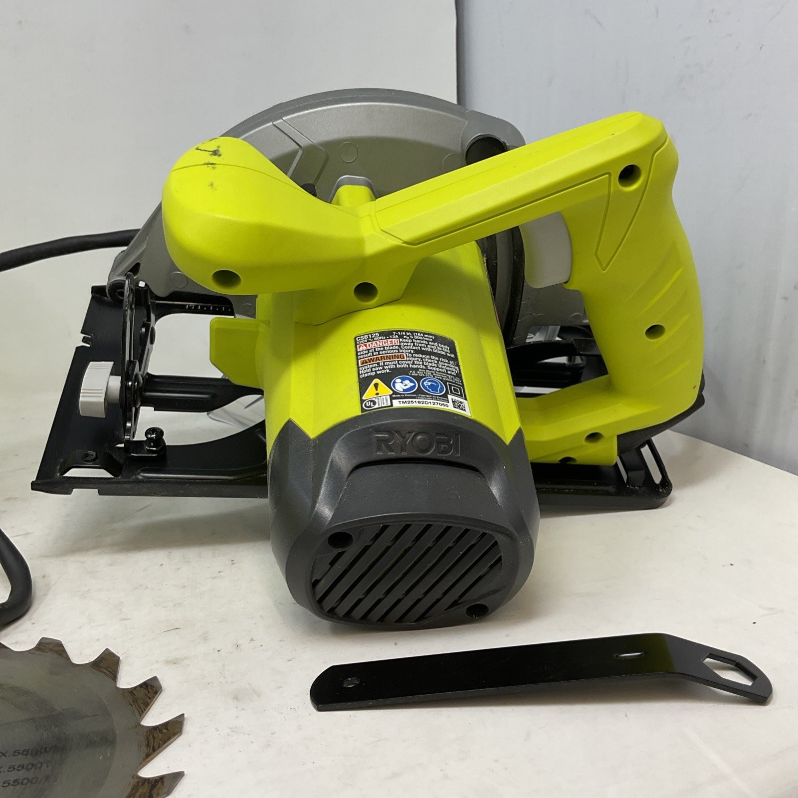 Ryobi CSB125 13A Corded 7-1/4” Circular Saw