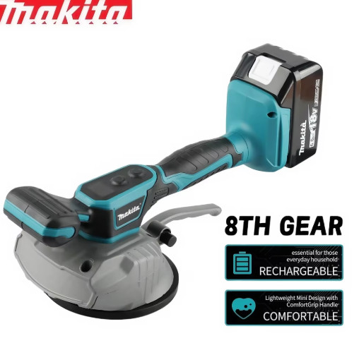 Makita 18V Tile Laying Machine with 8 Speed Adjustment High Capacity for Wall