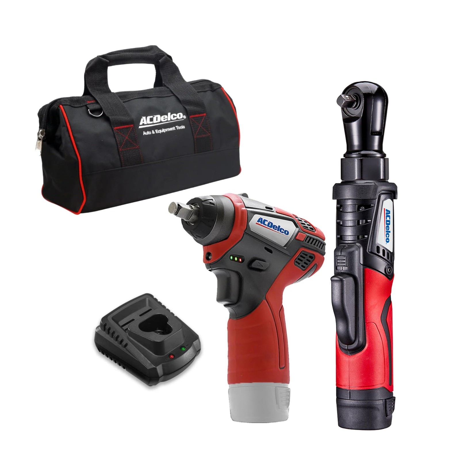 ACDelco ARW12103-K1 G12 Series 12V Cordless Li-ion 3/8” Brushless Ratchet Wre…