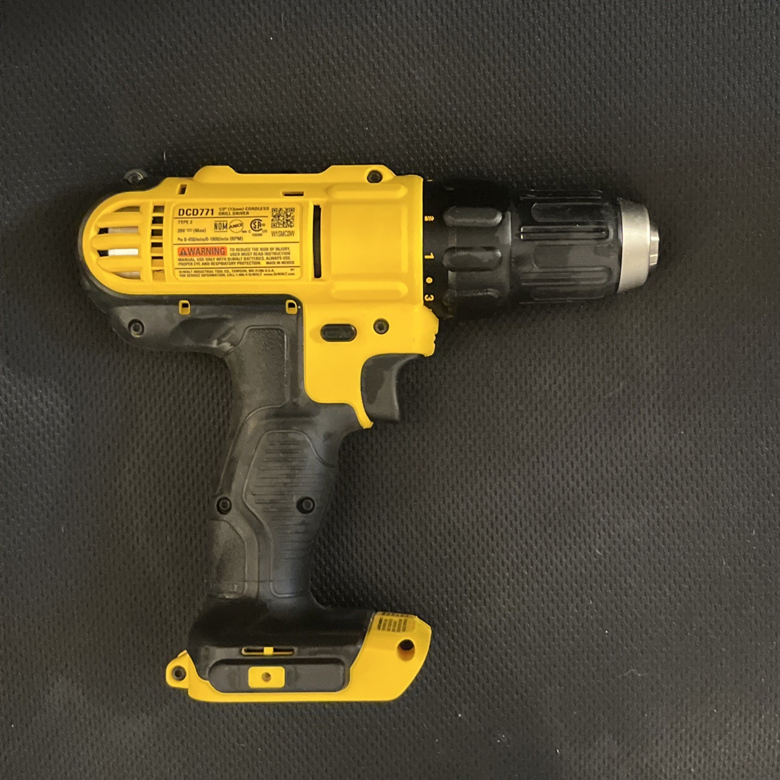 Dewalt Cordless Drill DCD771 Brand New Never Used Tool Only (No Battery)