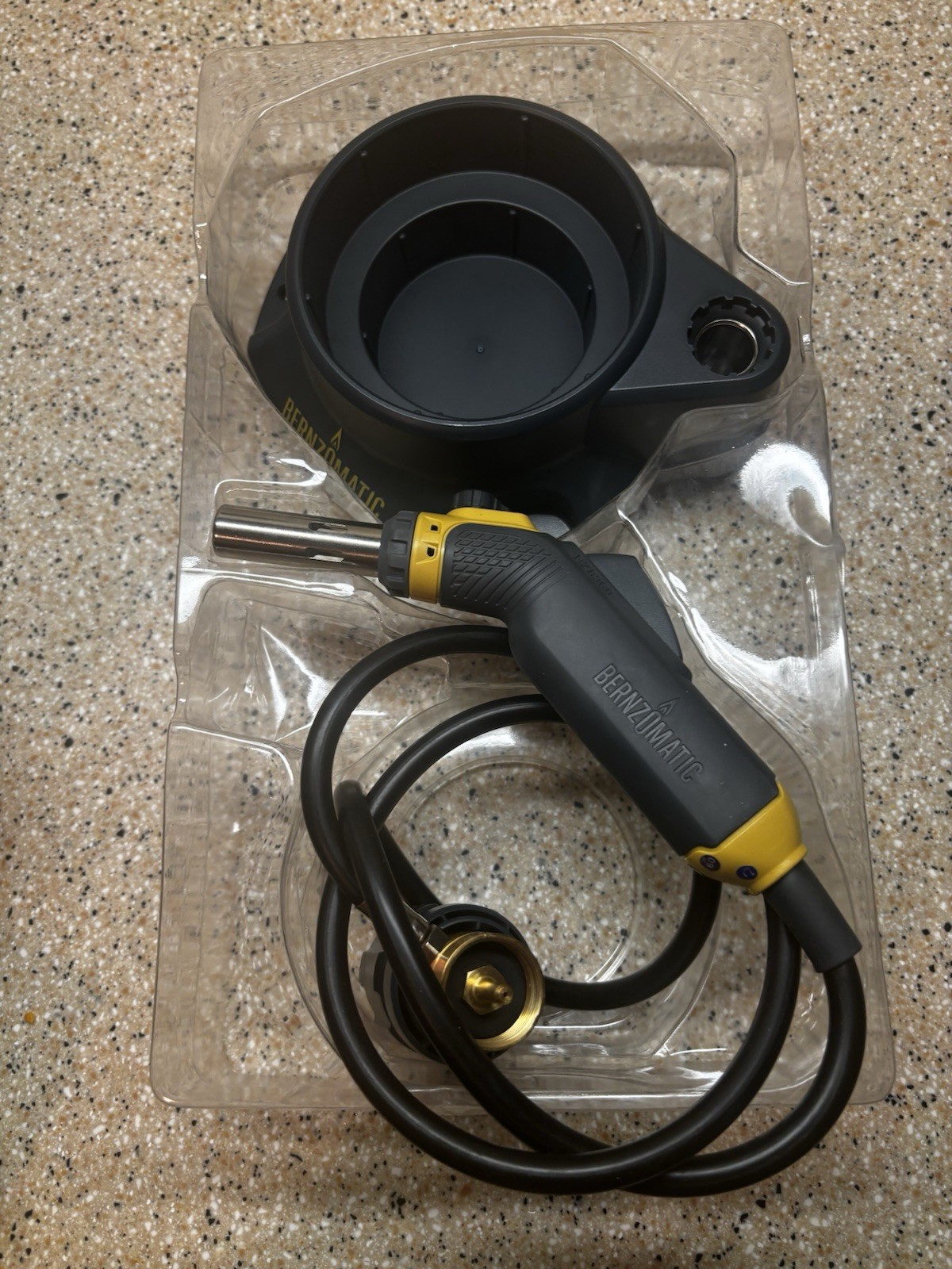 BERNZOMATIC BZ8360T FIREPOINT CREATOR TOOL, HANDLE TORCH & HOSE/STAND – Unused