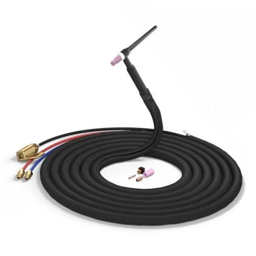 TIG Welding Torch WP-20F Flexible Head Water-Cooled 250Amp Welding Torch 25ft