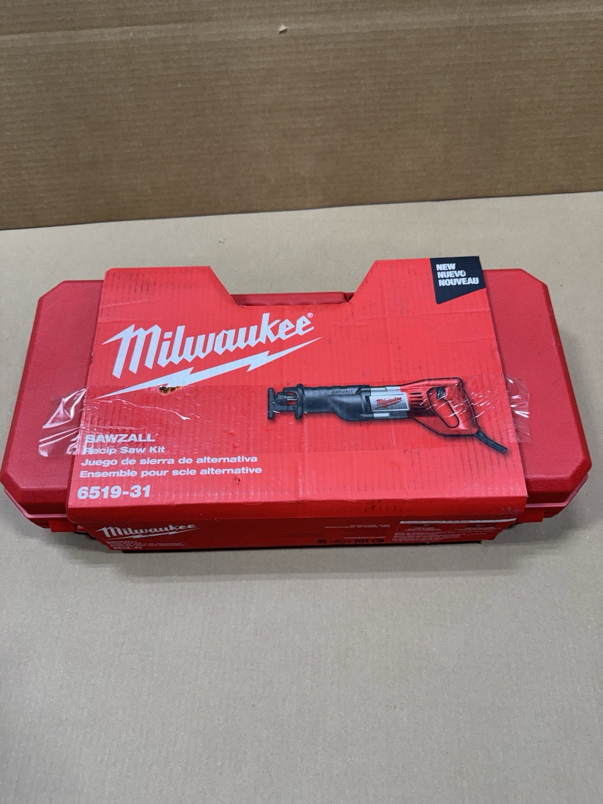 Milwaukee Sawzall 6519-31 Reciprocating Saw Kit – Red E28