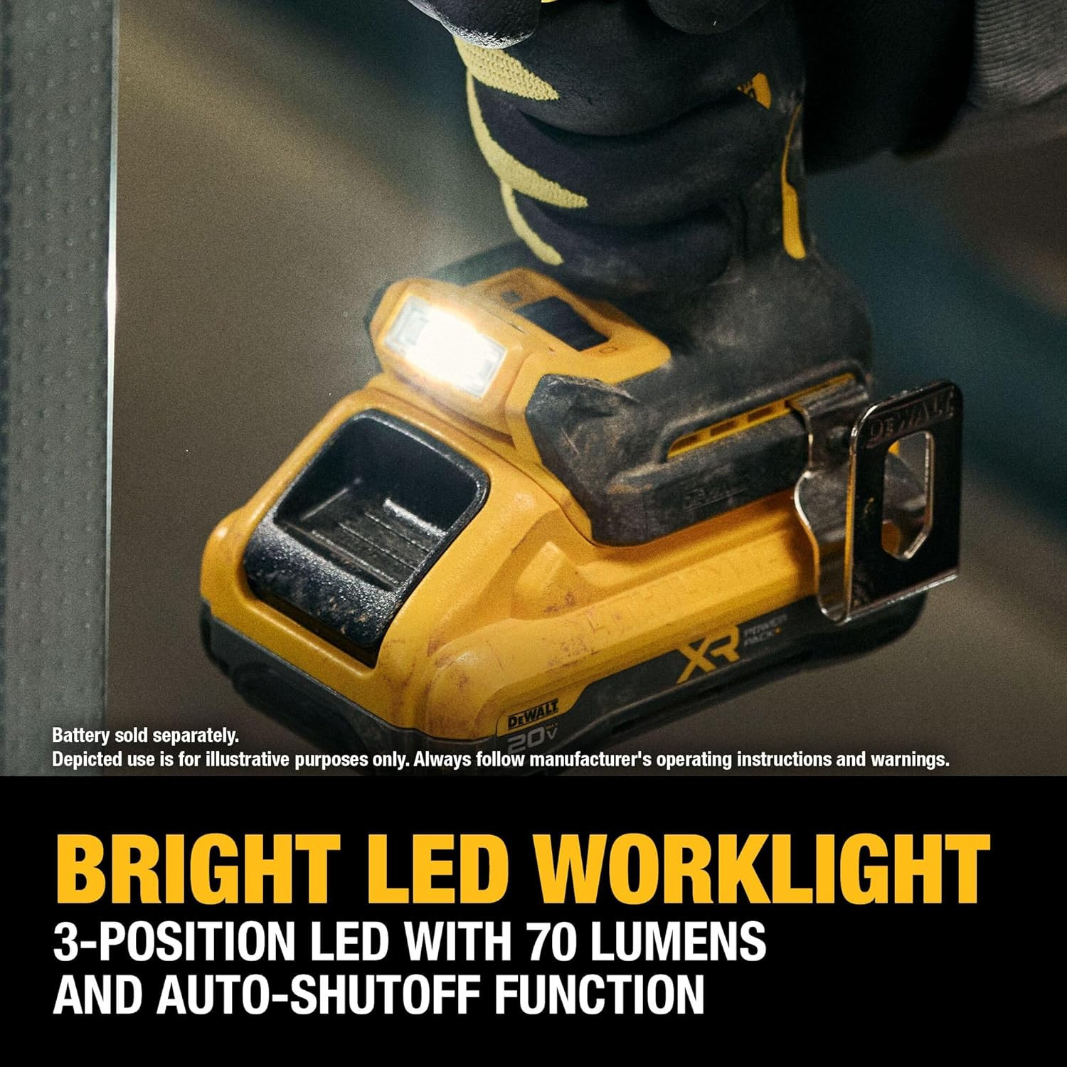 20V MAX XR® Brushless Cordless 1/2 In. Hammer Drill (Tool Only) (DCD806B)