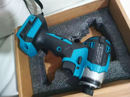 Makita 18V Brushless Impact Driver 180Nm Electric Screwdriver Drill Tool (Blue)