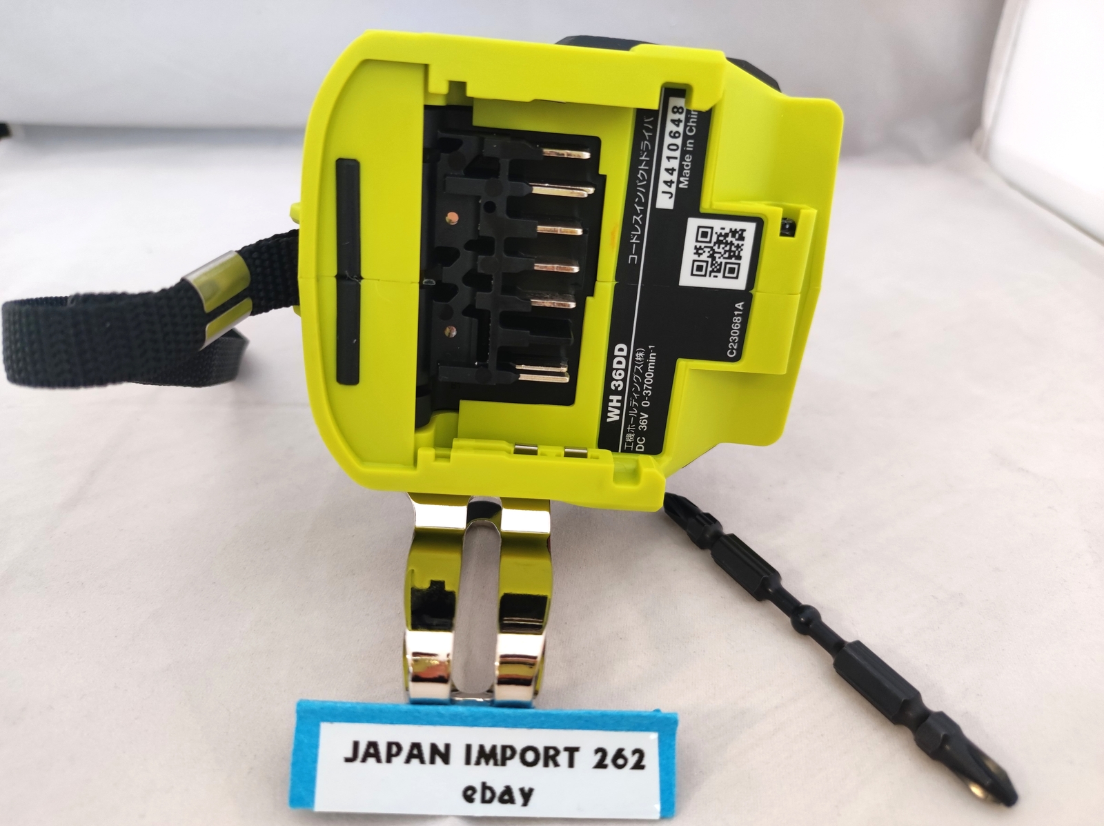 HiKOKI WH36DD(NNY) Impact Driver Multi-Volt 36V Yellow [Tool Only]