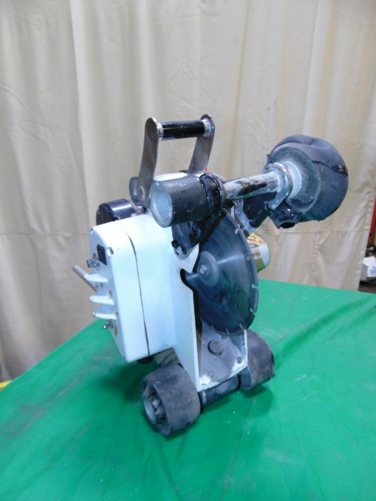Norton Clipper Self Propelled Early Entry Slab Crab Walk Behind Concrete Saw 115