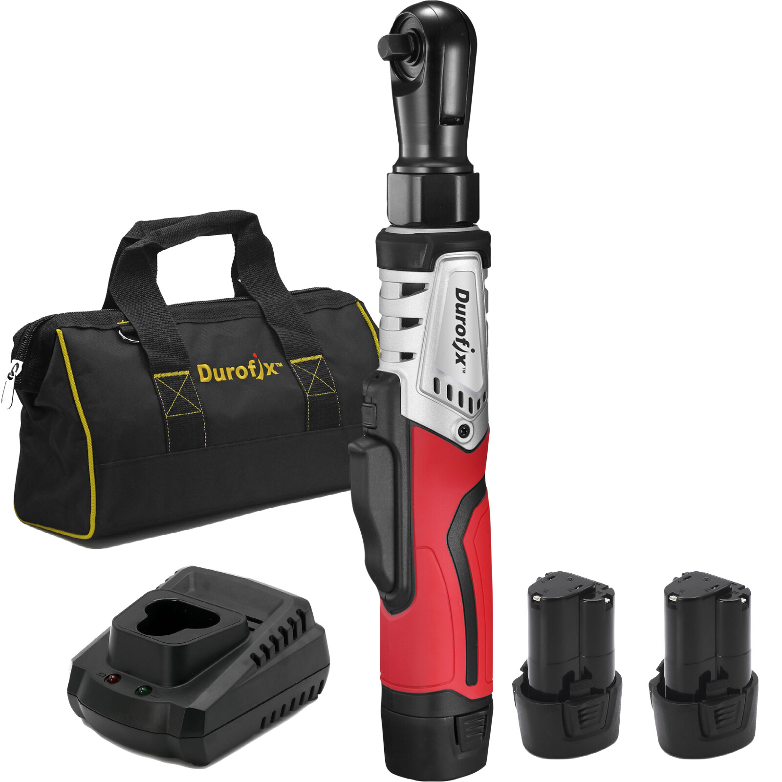 Durofix G12 12V 3/8&Prime; Brushless Cordless Ratchet Wrench, 65 ft-lbs, RW1210-32