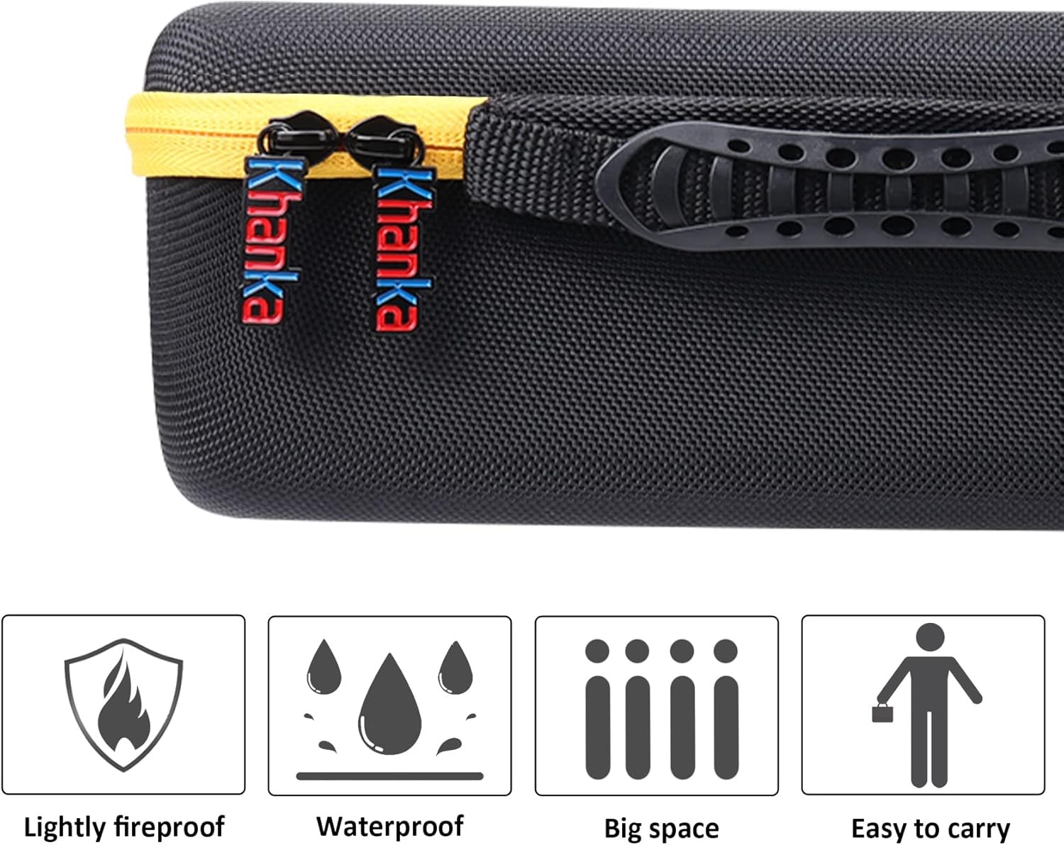 khanka Carrying Hard Case Replacement for DEWALT DCF899B/DCF899HB 20v MAX XR Bru