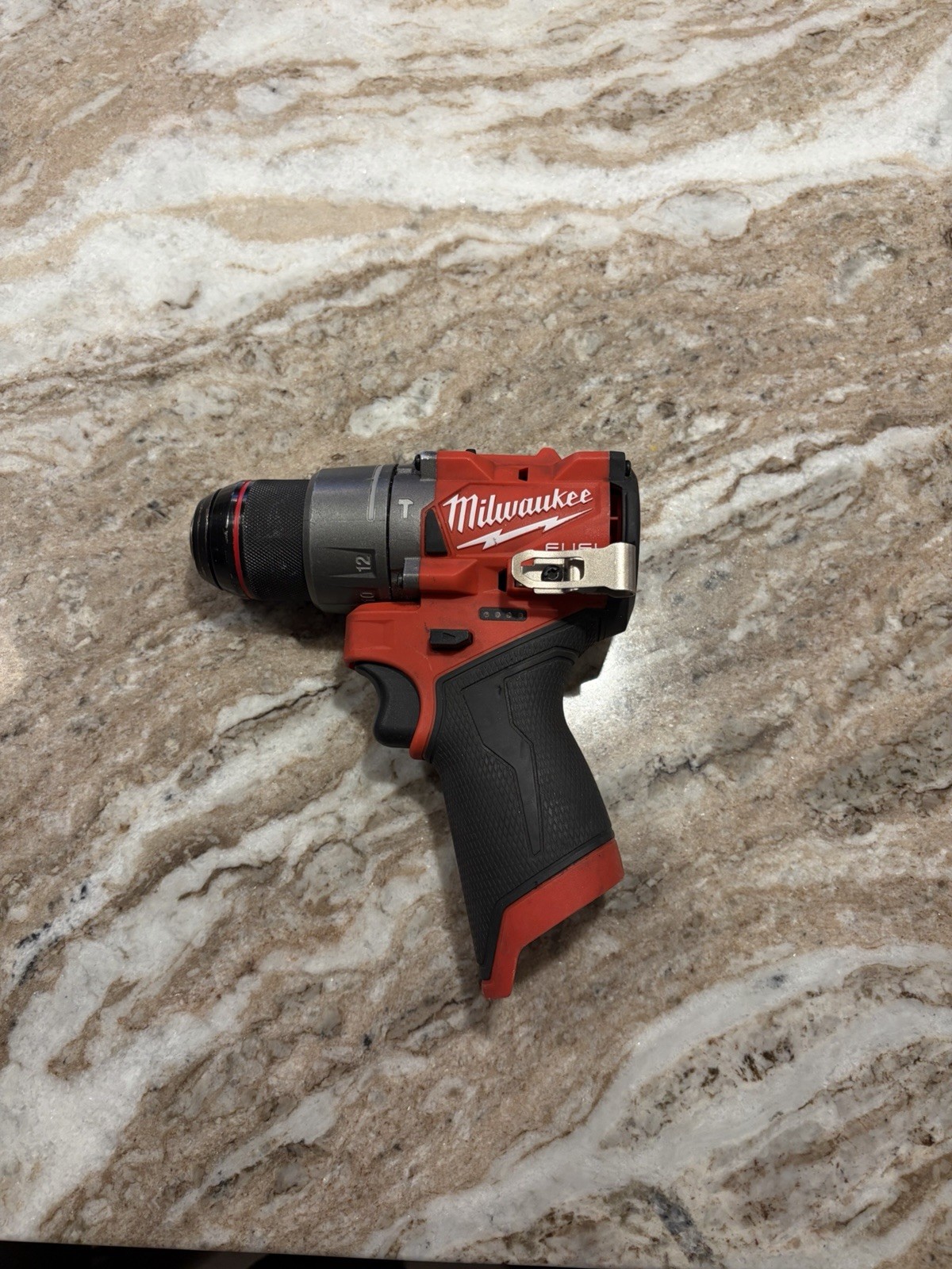 Milwaukee 3404-20 1/2&Prime; M12 Hammer Fuel Brushless Drill Driver Tool