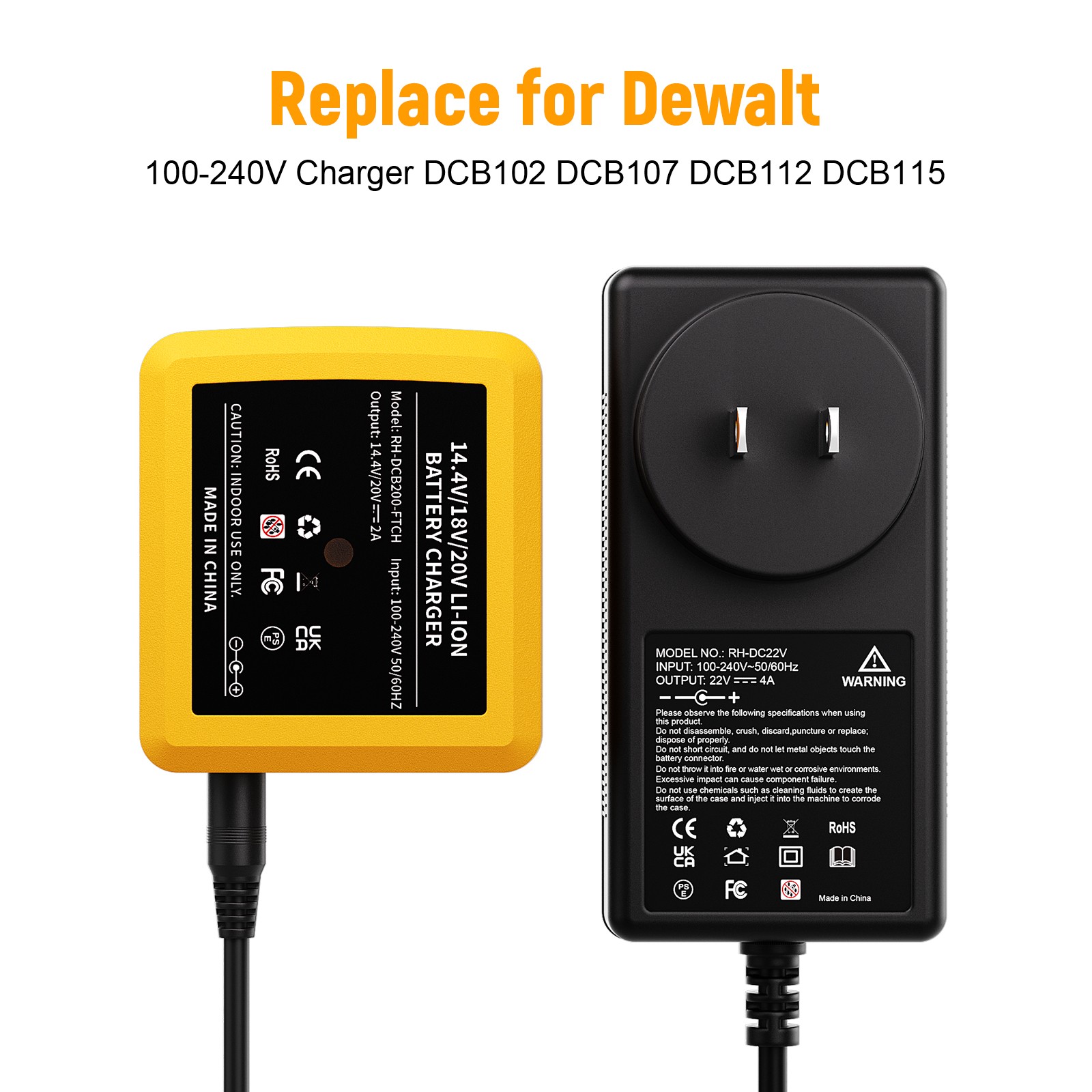 Cordless Electric Reciprocating Saw Cutting W/LED light For Dewalt 20V Battery.