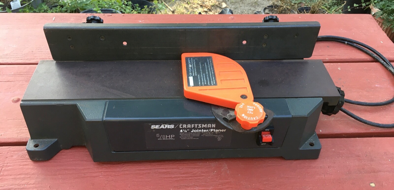CRAFTSMAN 4 1/8” JOINTER/PLANER MODEL 149.236222