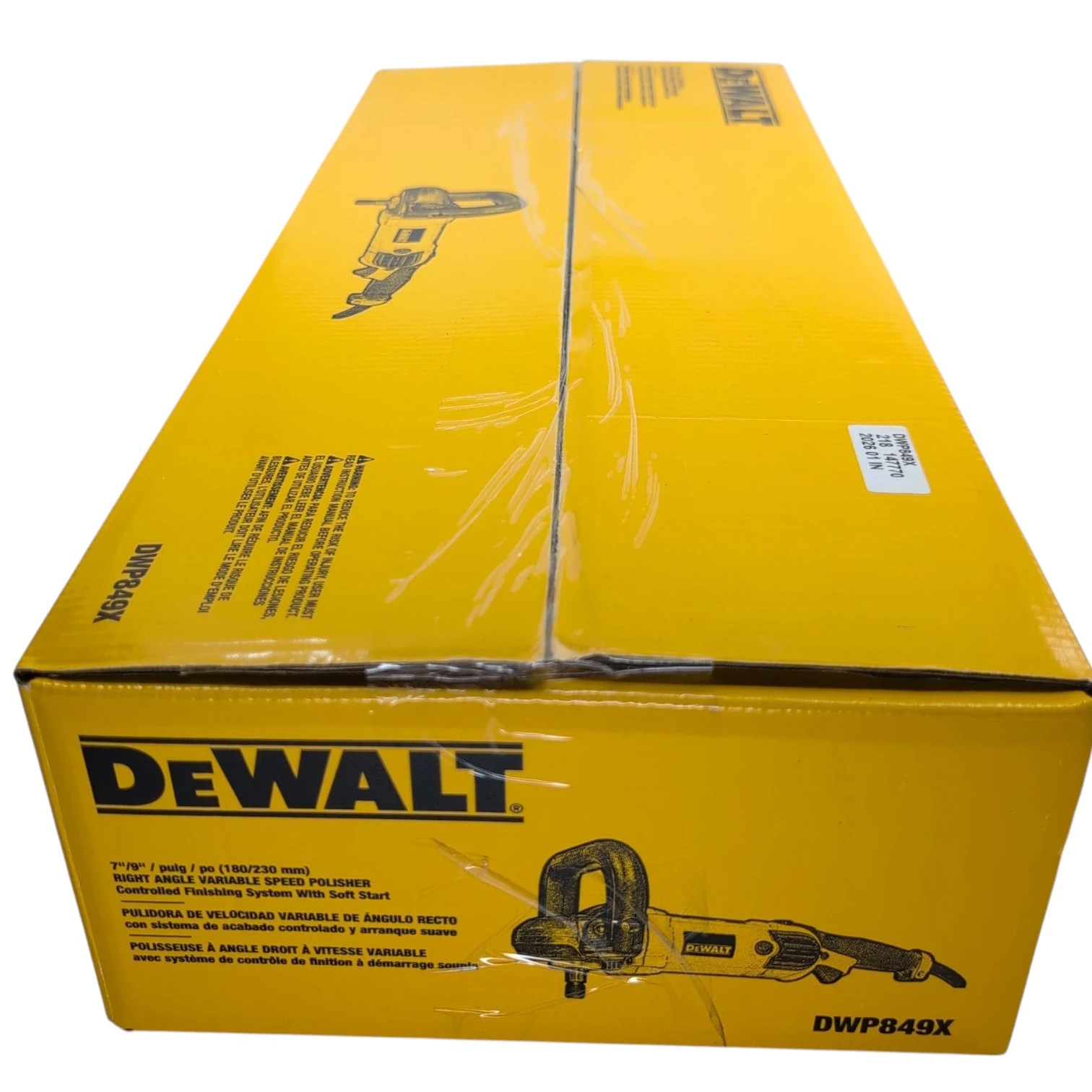Dewalt DWP849X 7&Prime;/9&Prime; Electronic Polisher with Protective Cover w/ Warranty!