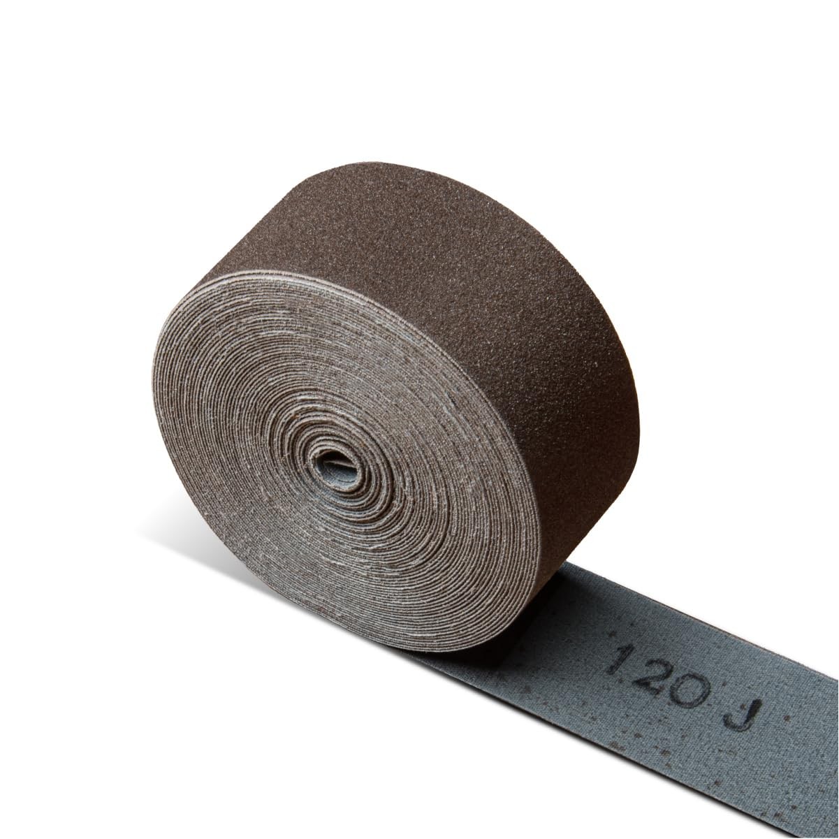 Emery Cloth Sandpaper Roll 120 Grit 1.5 Inch x 10 Yards Aluminum Oxide Metal Woo