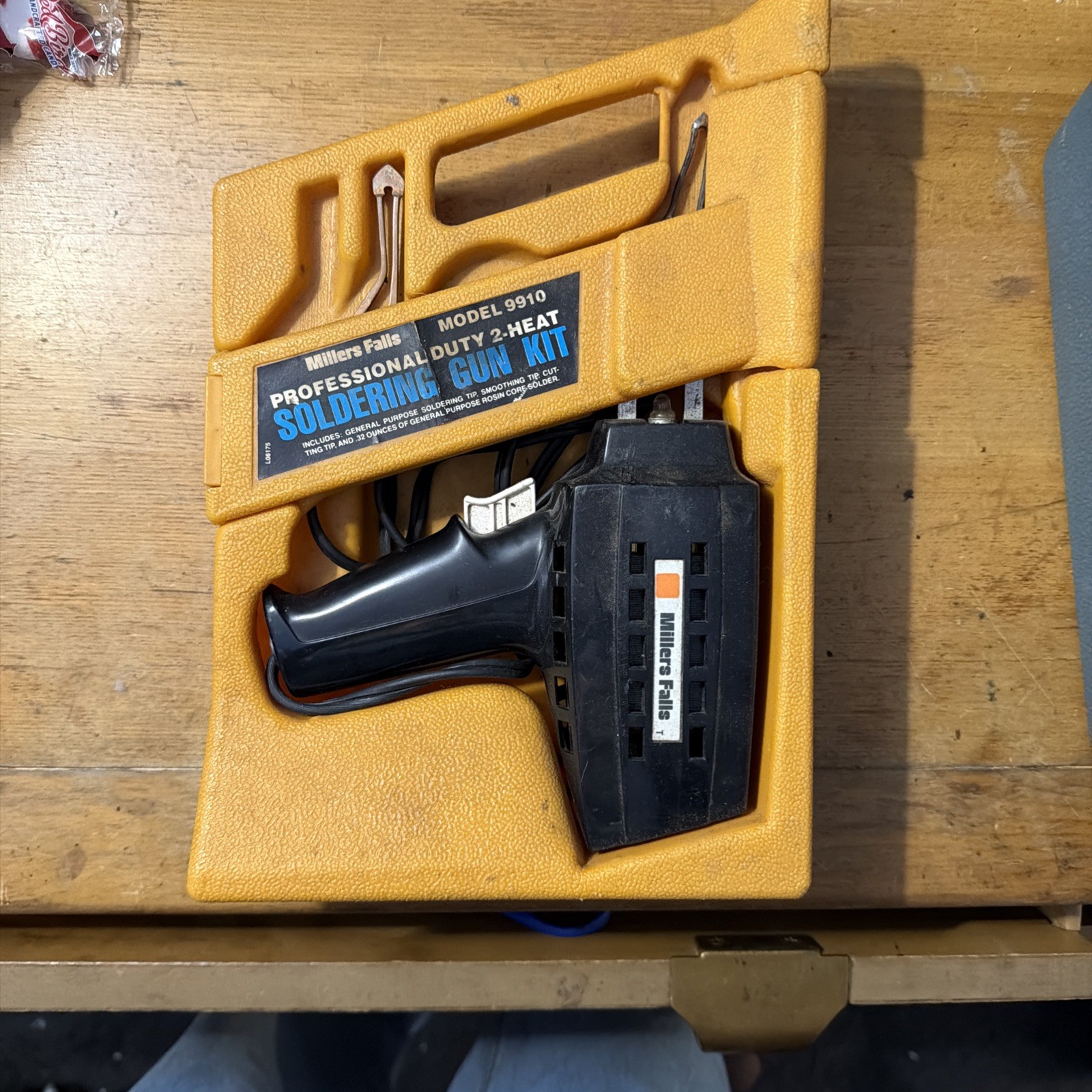 Millers Falls Professional Duty 2-Heat Soldering Gun, Works,