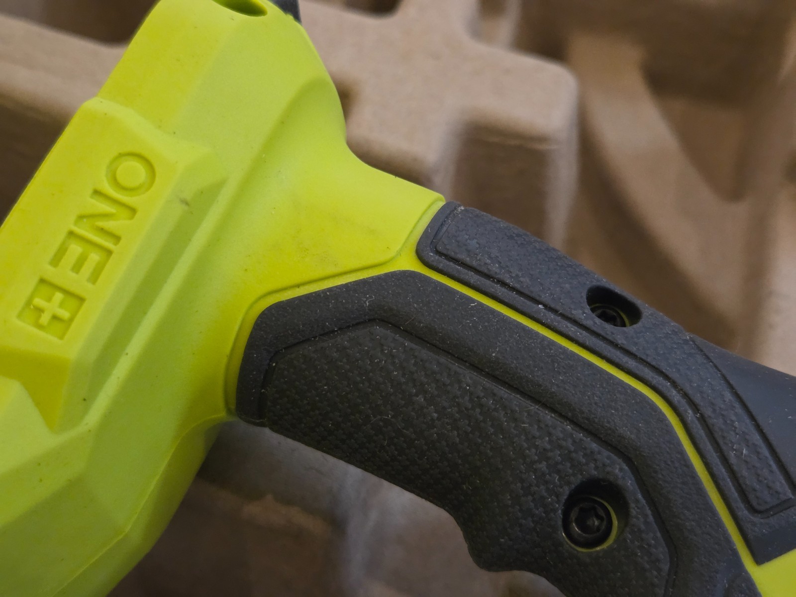 Returned A: Ryobi One+ PCL445B 4 1/2 in Angle Grinder (104-092)