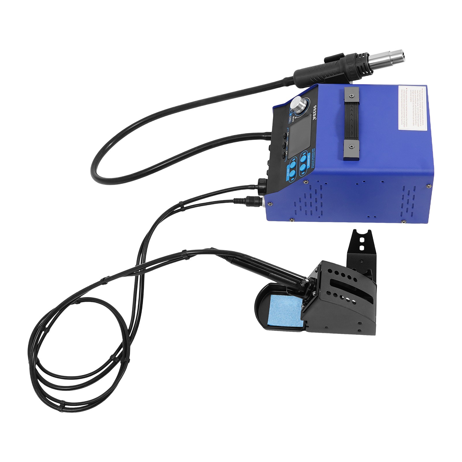 YIHUA 992DA+ 4 in 1 BGA Rework Soldering Station SMD Hot Air gun Solder Pen 110V