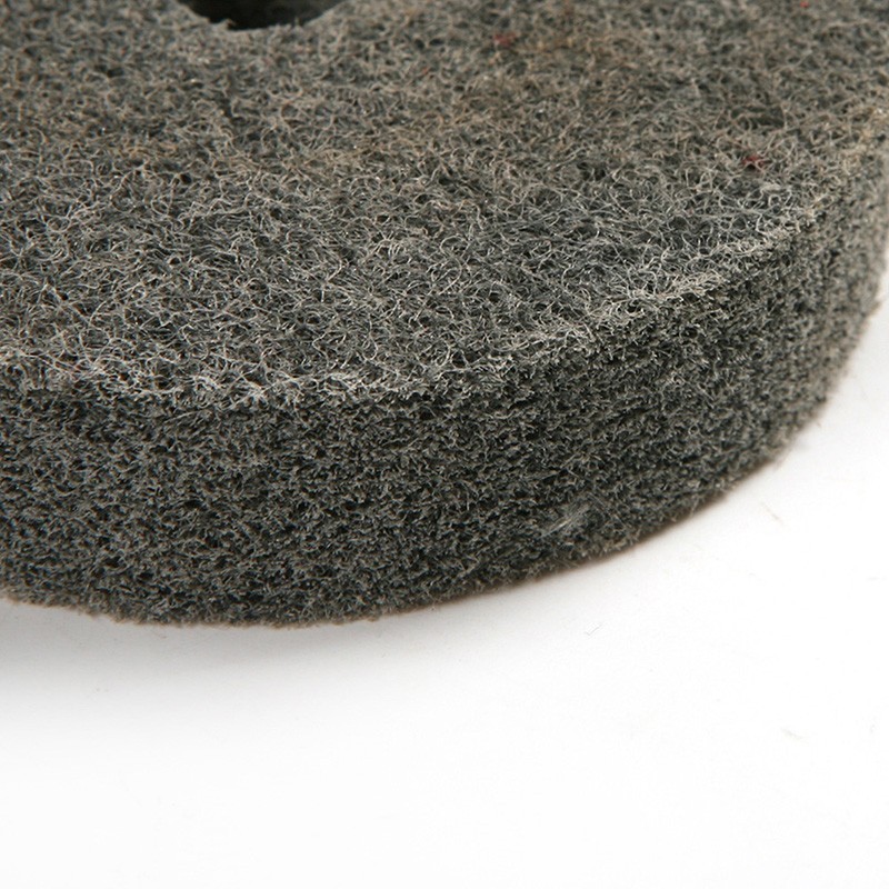 2pcs 3-Inch Nylon Fiber Polishing Wheel Buffer Pad Metal Wood Grinding Disc Tool