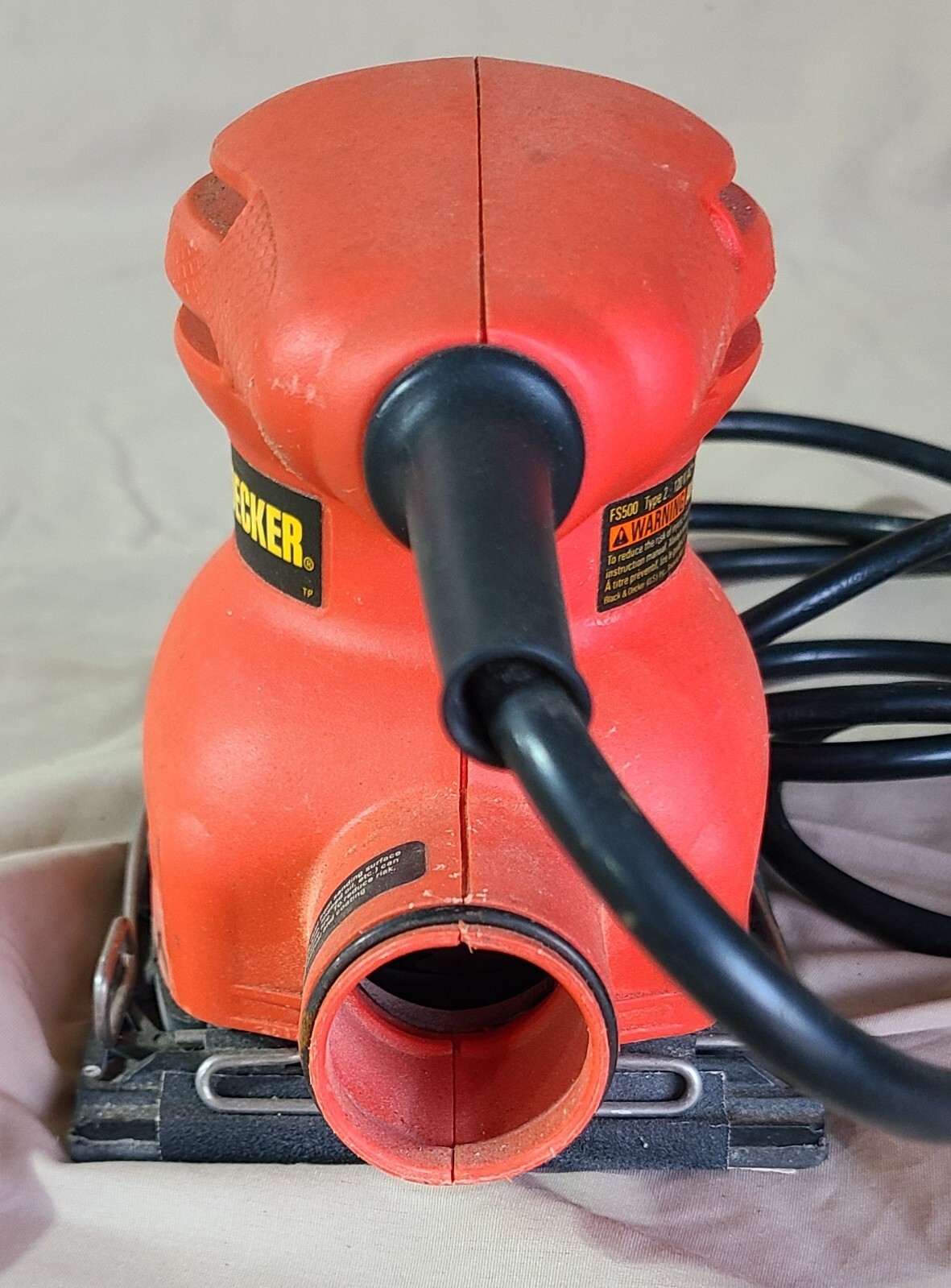 Black & Decker FS500 1/4 Sheet Finishing Palm Sander Corded 120V Tool
