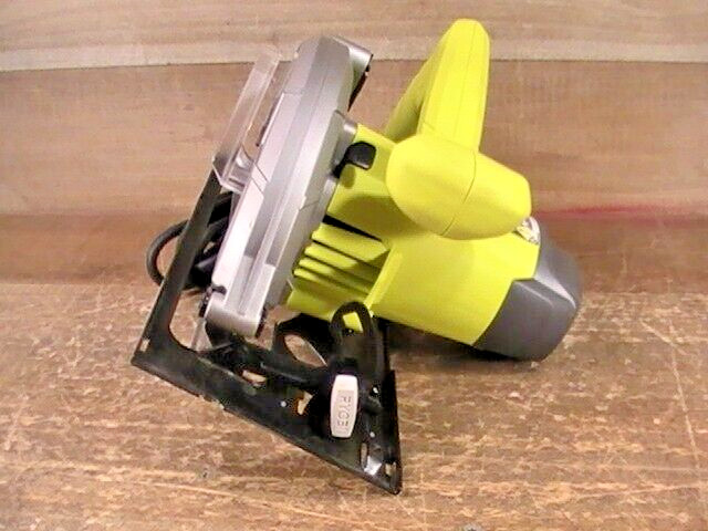 RYOBI #CSB125 13.A 5000-RPM 7-1/4&Prime; CIRCULAR SAW W/ WRENCH & MANUAL PRE-OWNED