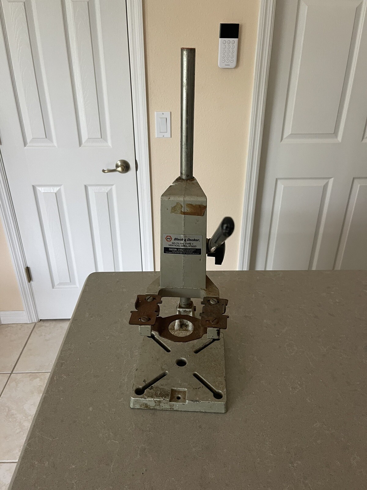 Black & Decker Vertical Drill Stand NO. 71-100 Type 1