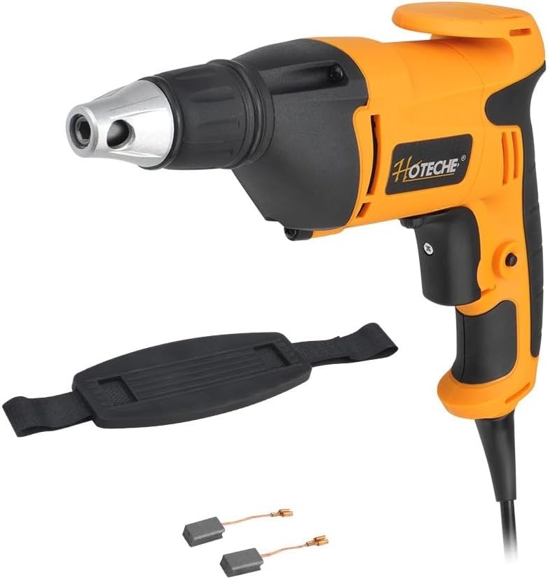 Lightweight 4.5-Amp Screw Gun: 0-4500 RPM Speed & Forward/Reverse Functionality