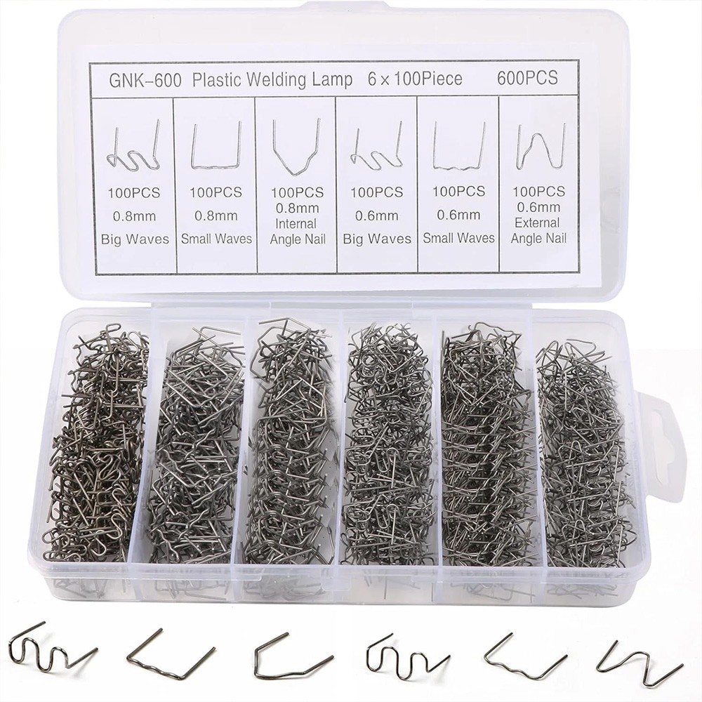 600Pcs Bumper Clips Retainer Auto Car Rivets Fastener Fender Push Pin Trim
