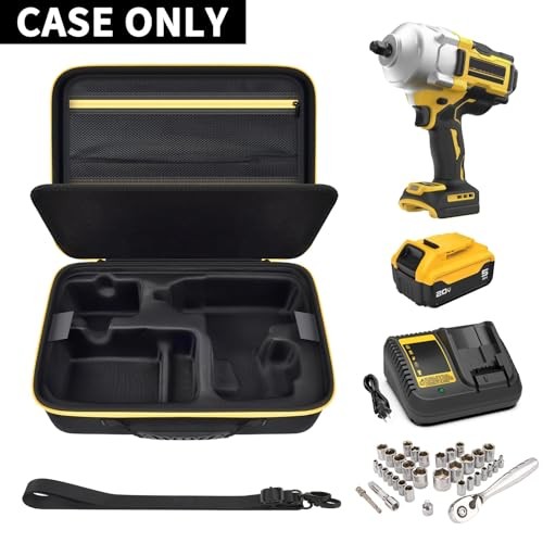 Impact Driver Case for DEWALT 20V MAX XR DCF900B DCF900P1 Cordless Impact
