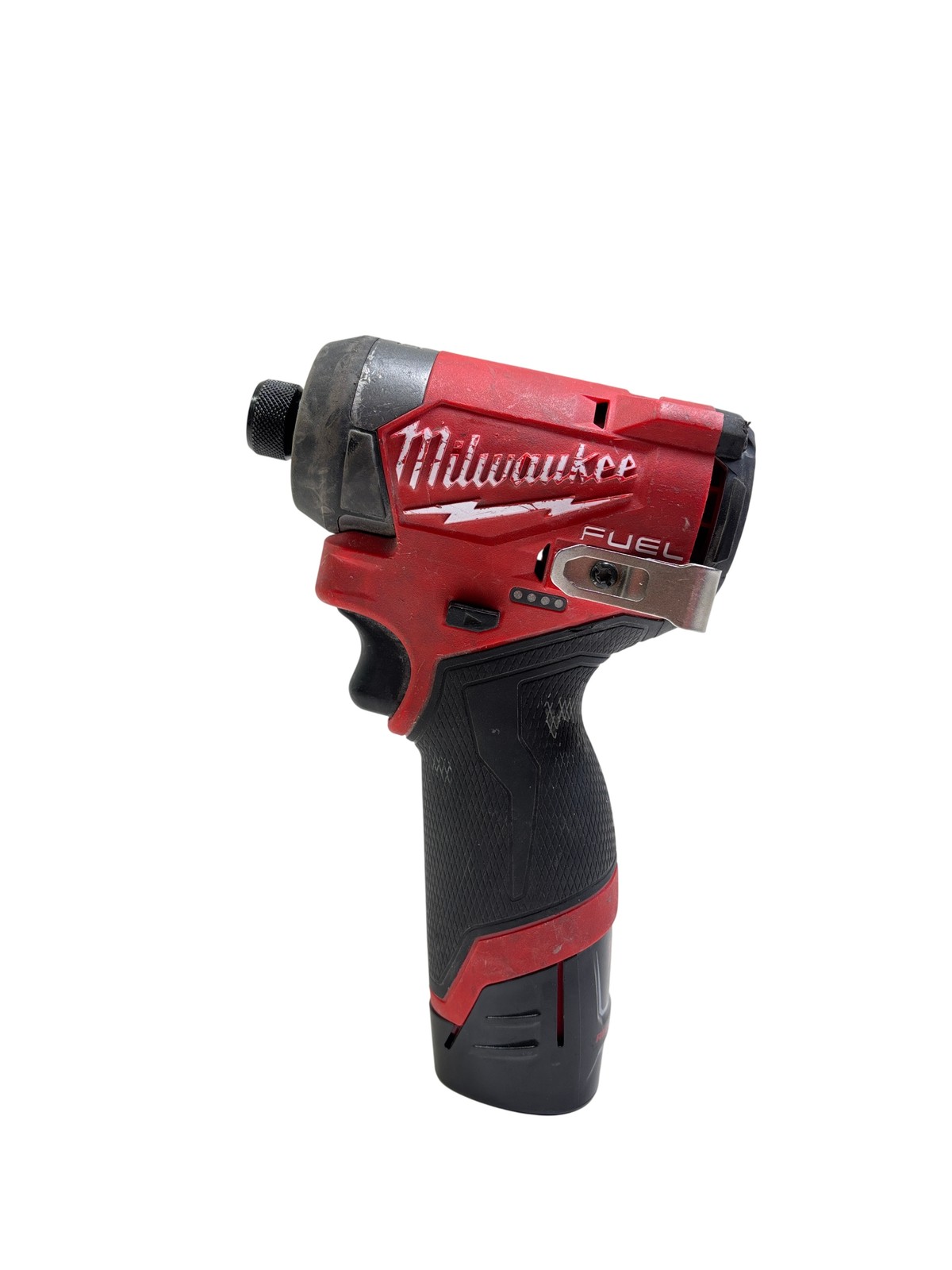 Milwaukee 3453-20 M12 FUEL Brushless Cordless 1/4&Prime; HEX Impact Driver/3Ah Battery
