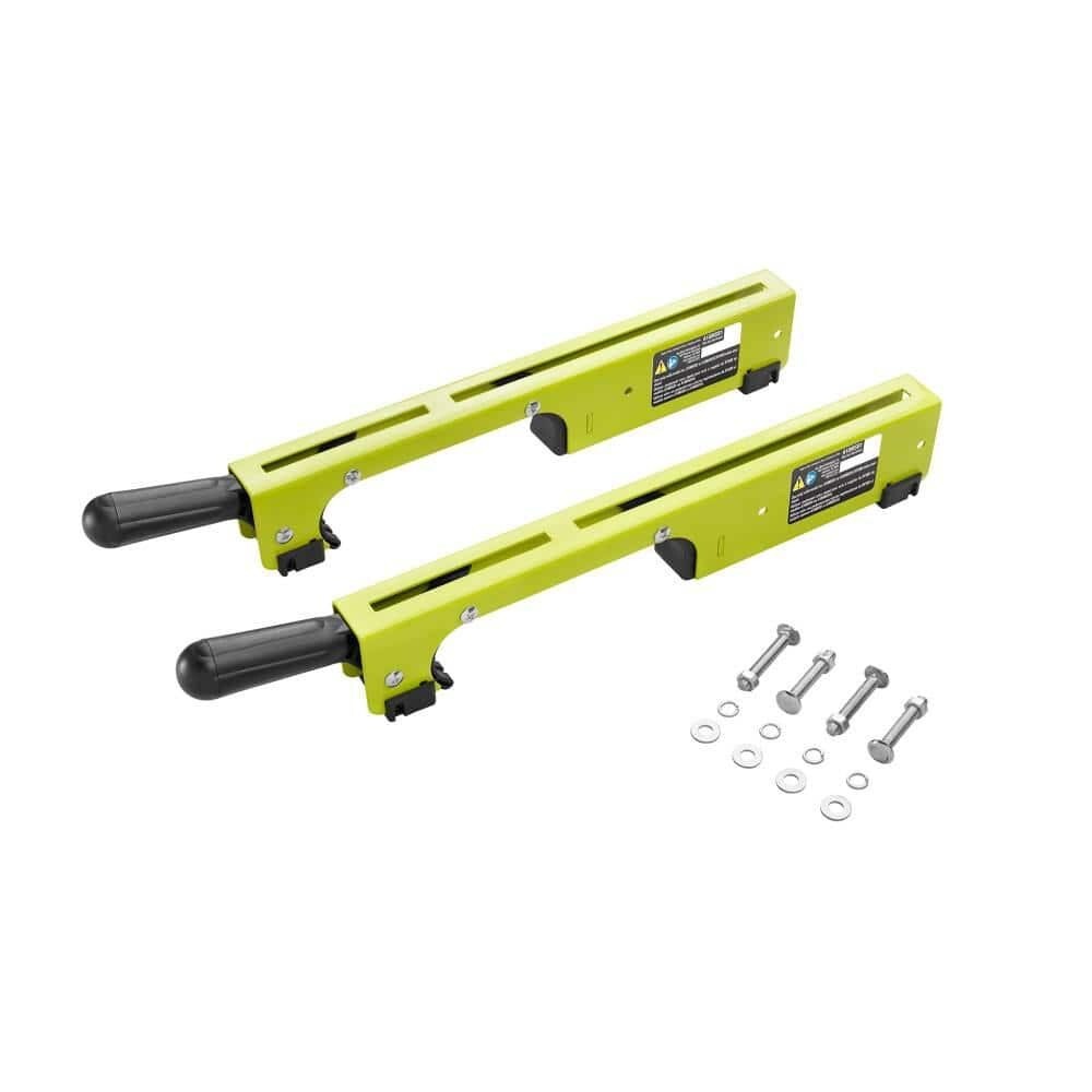 Ryobi Miter Saw Stand Mounting Brackets Single Action Locking Levers Power Tool
