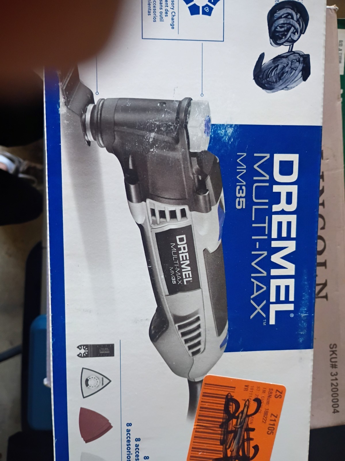 Dremel MM35-01 3.5A Oscillating DIY Tool Kit – Gray