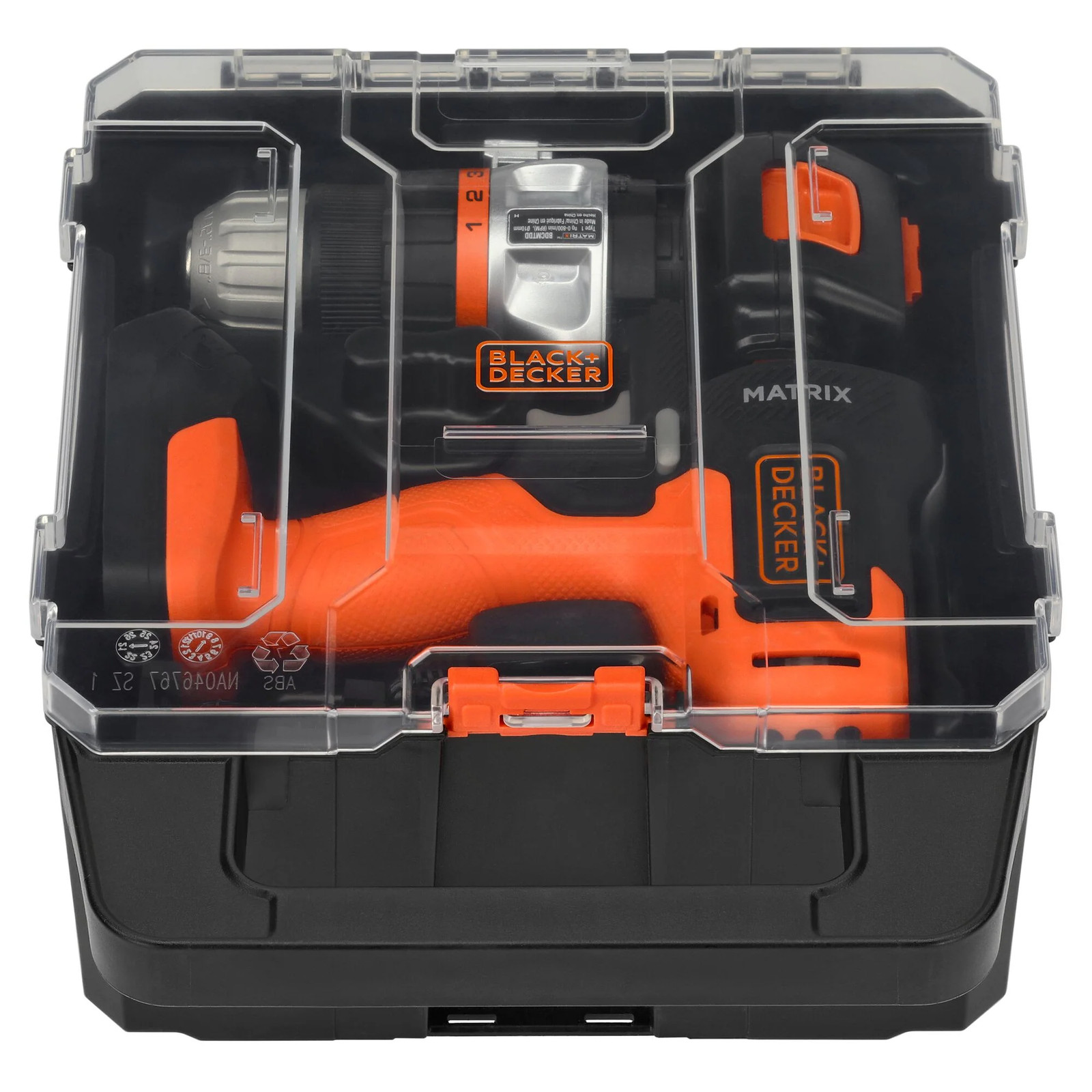 BLACK+DECKER MATRIX™ 20V MAX* Drill Kit with Storage Case – BDCDMT120CSTFF