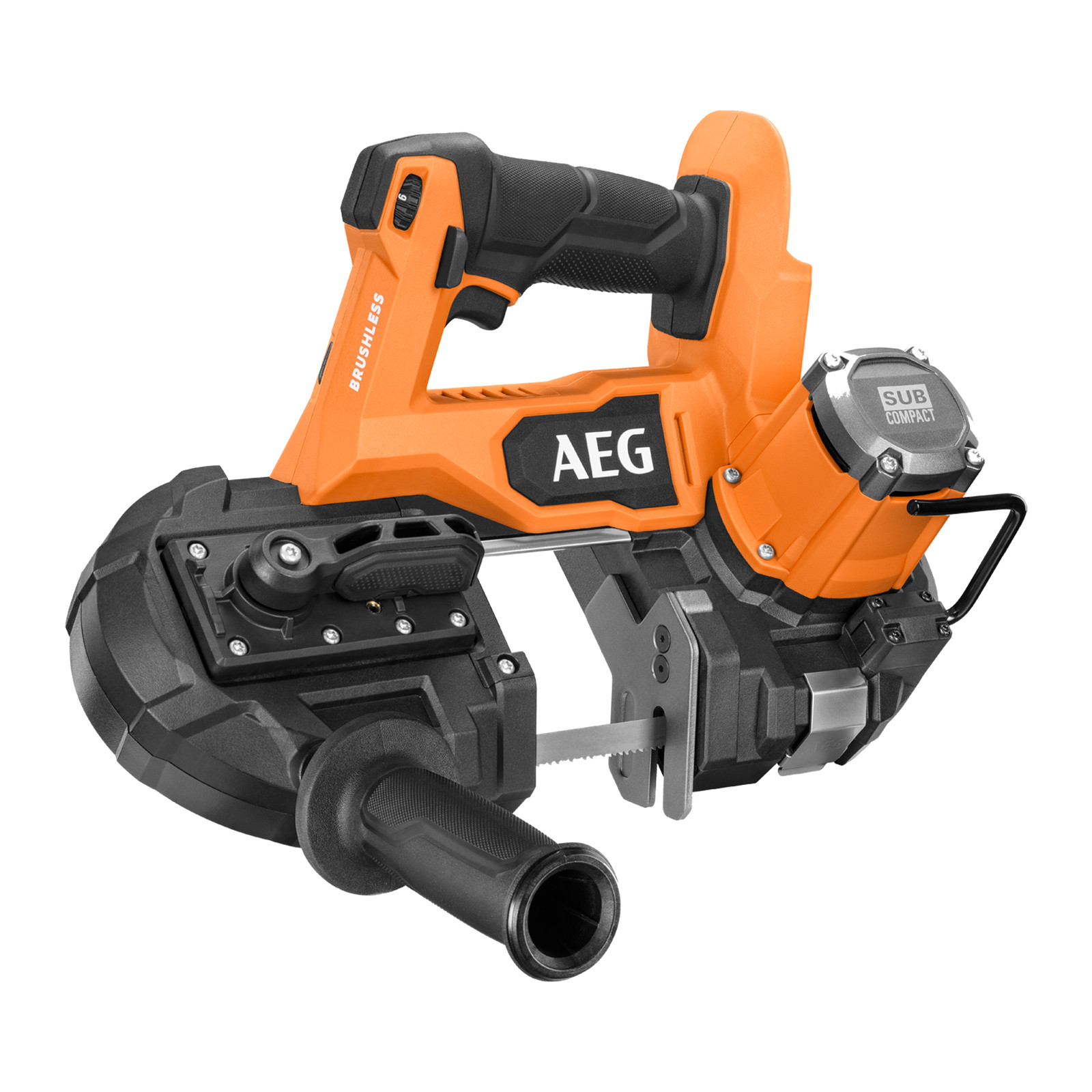 AEG 18V 63mm Sub Compact Brushless Band Saw – Skin Only