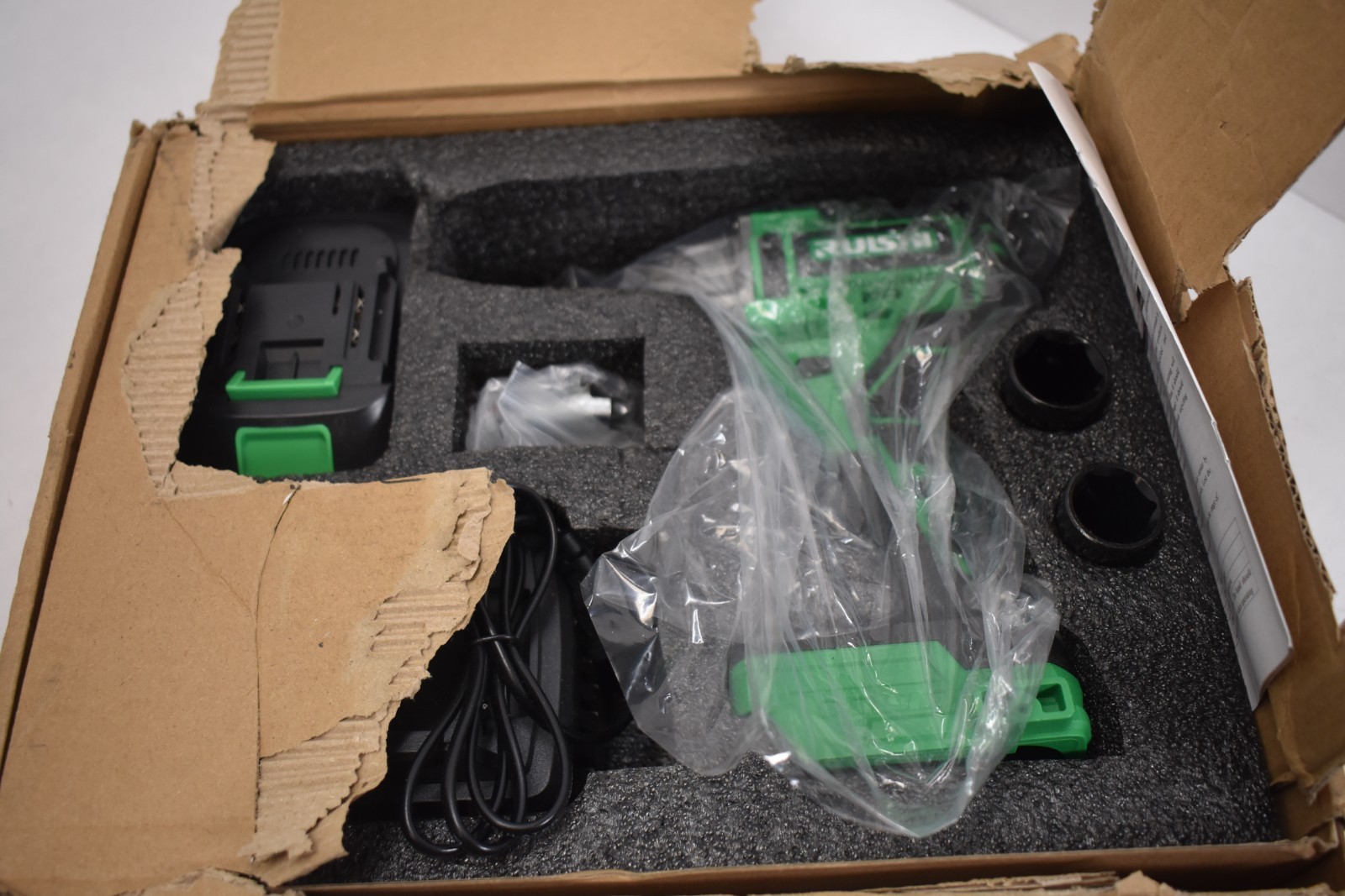 Ruishi 3722 Max Torque 1/2&Prime; High Power Driver with Battery & Charger 3722