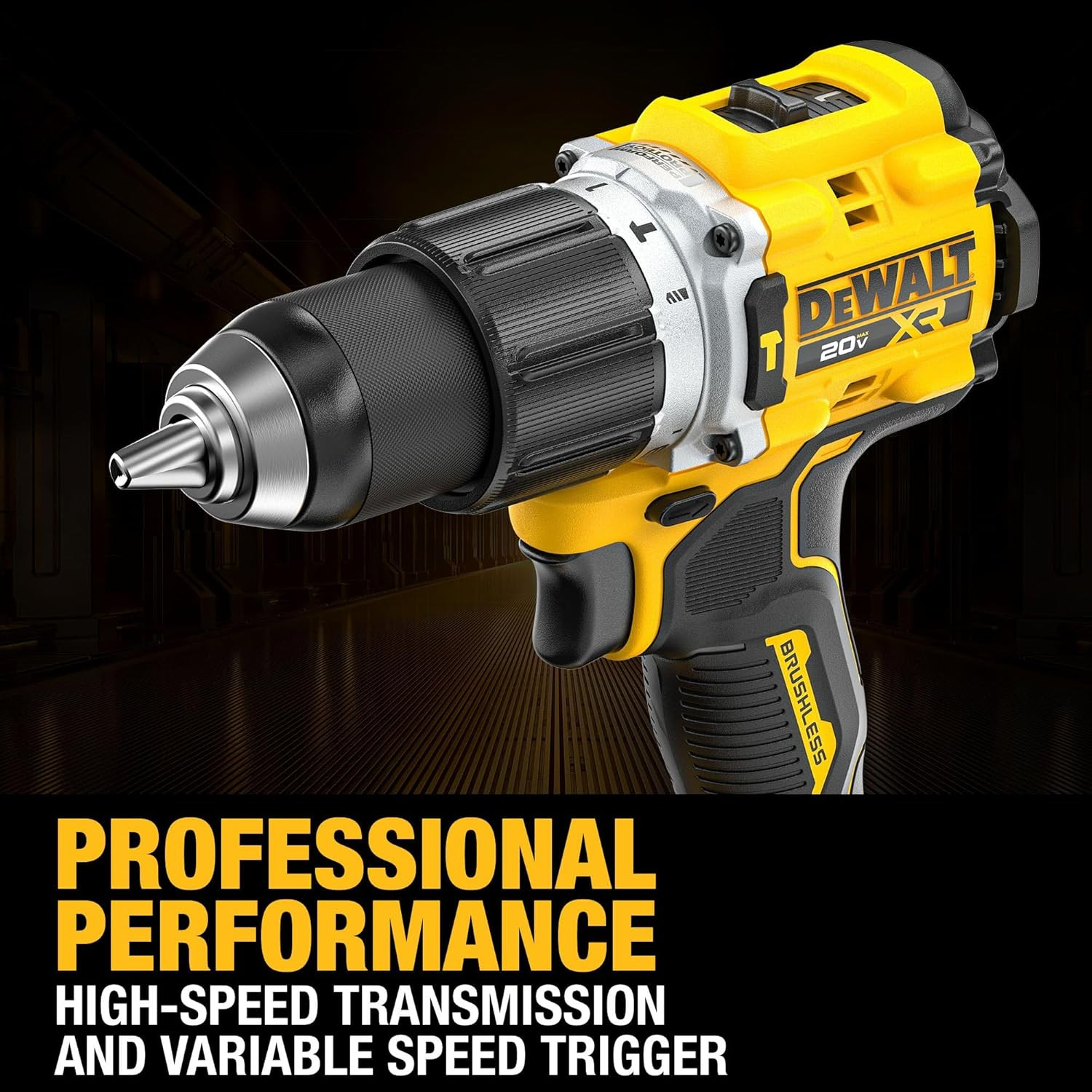 20V MAX XR® Brushless Cordless 1/2 In. Hammer Drill (Tool Only) (DCD806B)